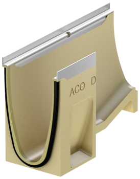 Ränna med trappfall