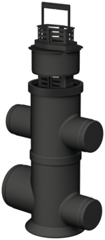 Sandfång och adapter