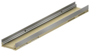 Lågprofilränna utan fall