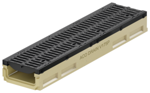 Lågprofilränna utan fall