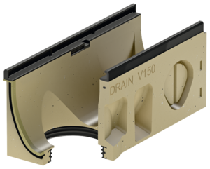 Ränna utan fall, L500 mm