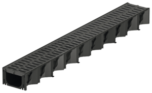 Ränna med kompositgaller