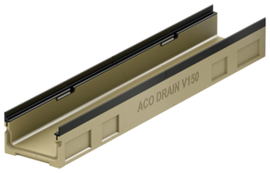 Lågprofilränna utan fall