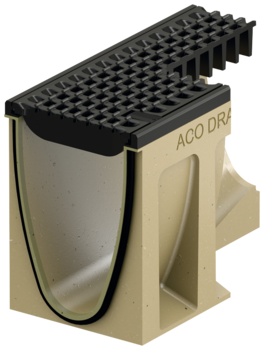 Ränna med trappfall