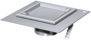 Lock för valfri golvyta med membranfläns – Belastningsklass K3