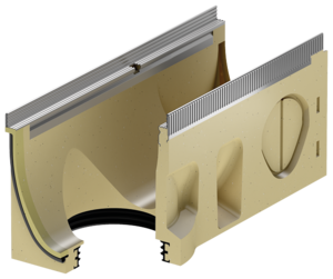 Ränna utan fall, L500 mm