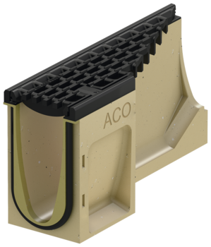 Ränna med trappfall