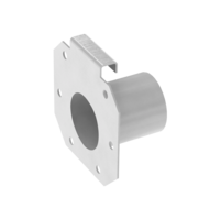 Utloppsgavel med 50 mm utlopp