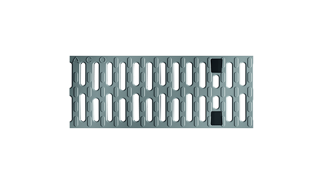 ACO Spaltgaller Microgrip silvergrå