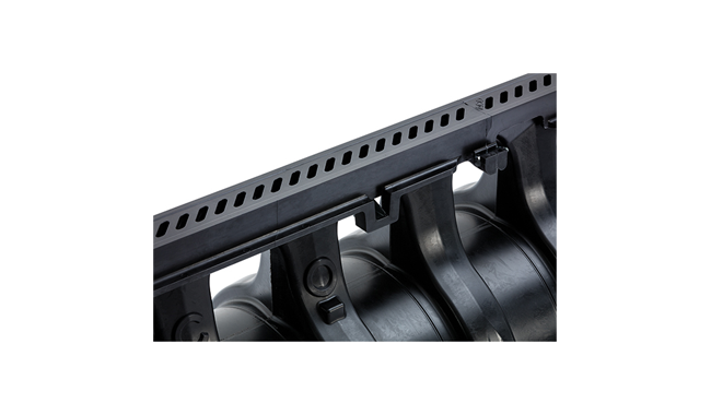 ACO Q-Guard svart (komposit)